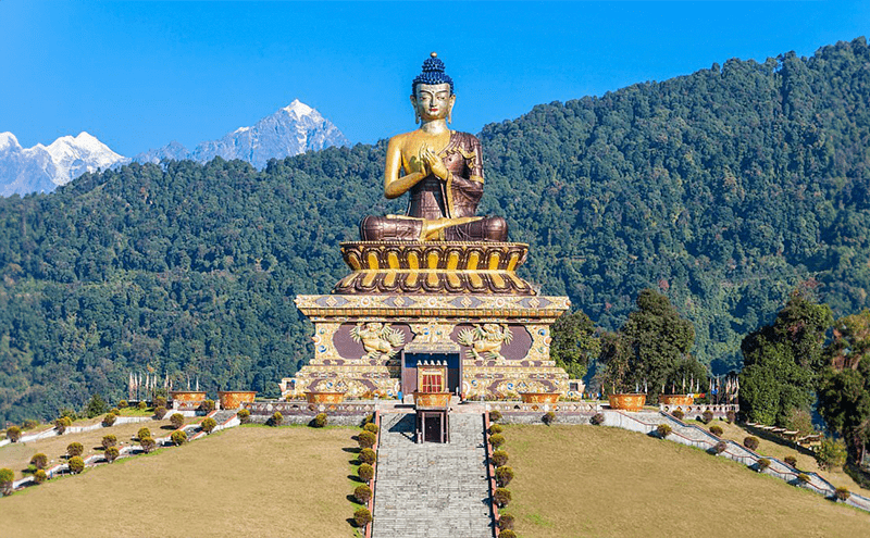 Buddha Statue at Sikkim