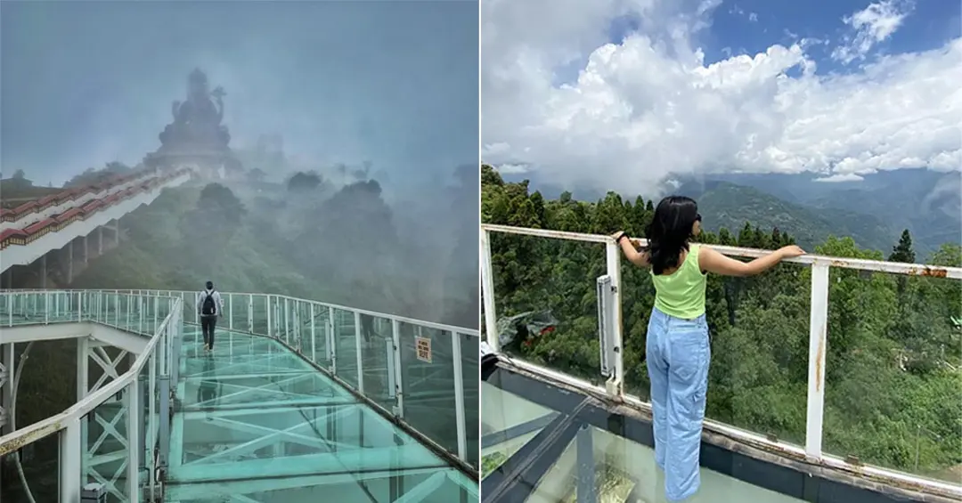 Glass Bridge view at Pelling