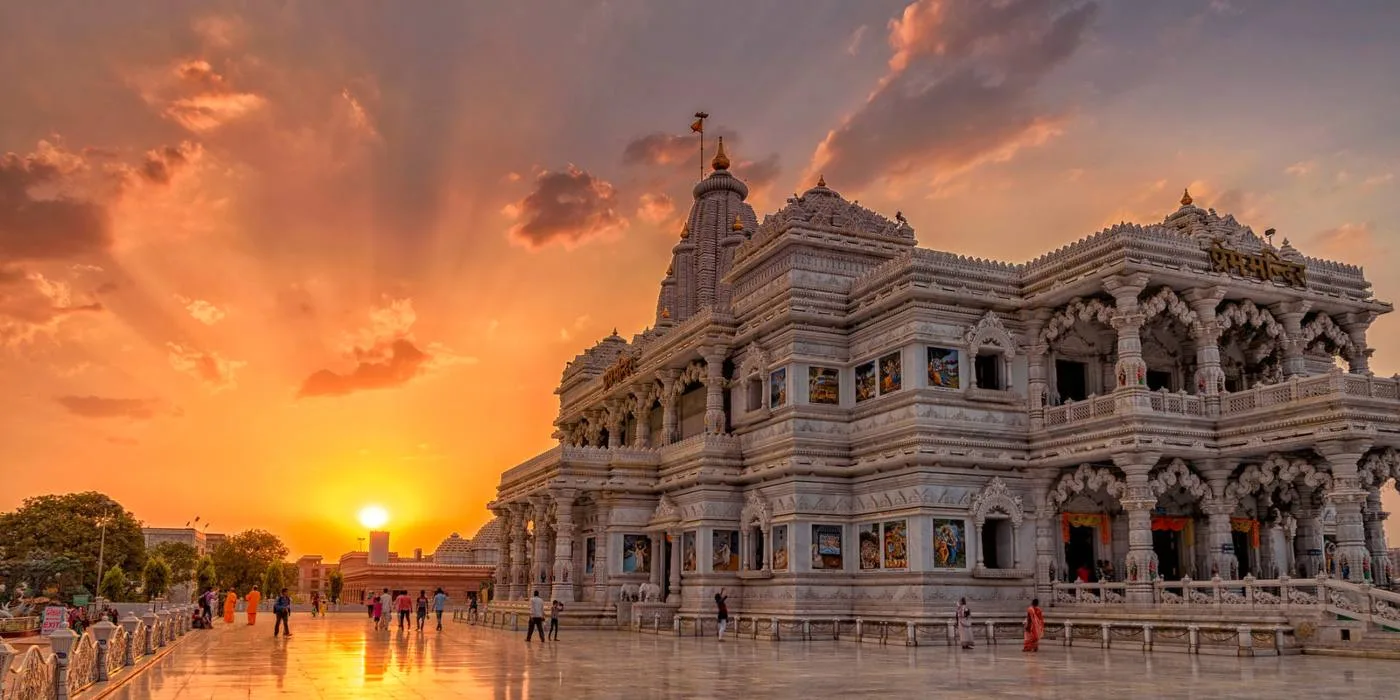 wootrips 1 day delhi to mathura and vrindavan sightseeing tour package private car header