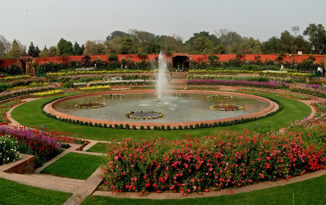 Mughal garden Delhi 1