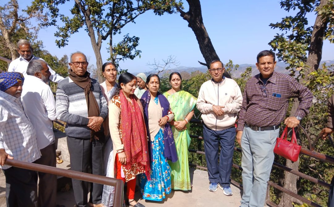 Group Phato at Chandi mandir Haridwar