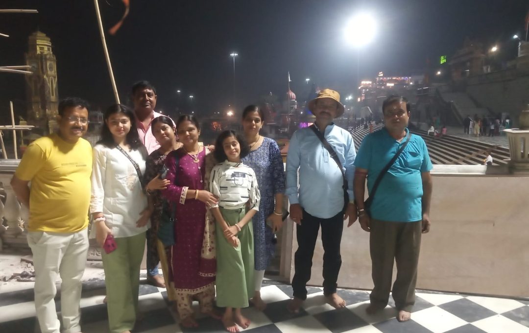 Group Phato at Har-ki-Pauri, Haridwar