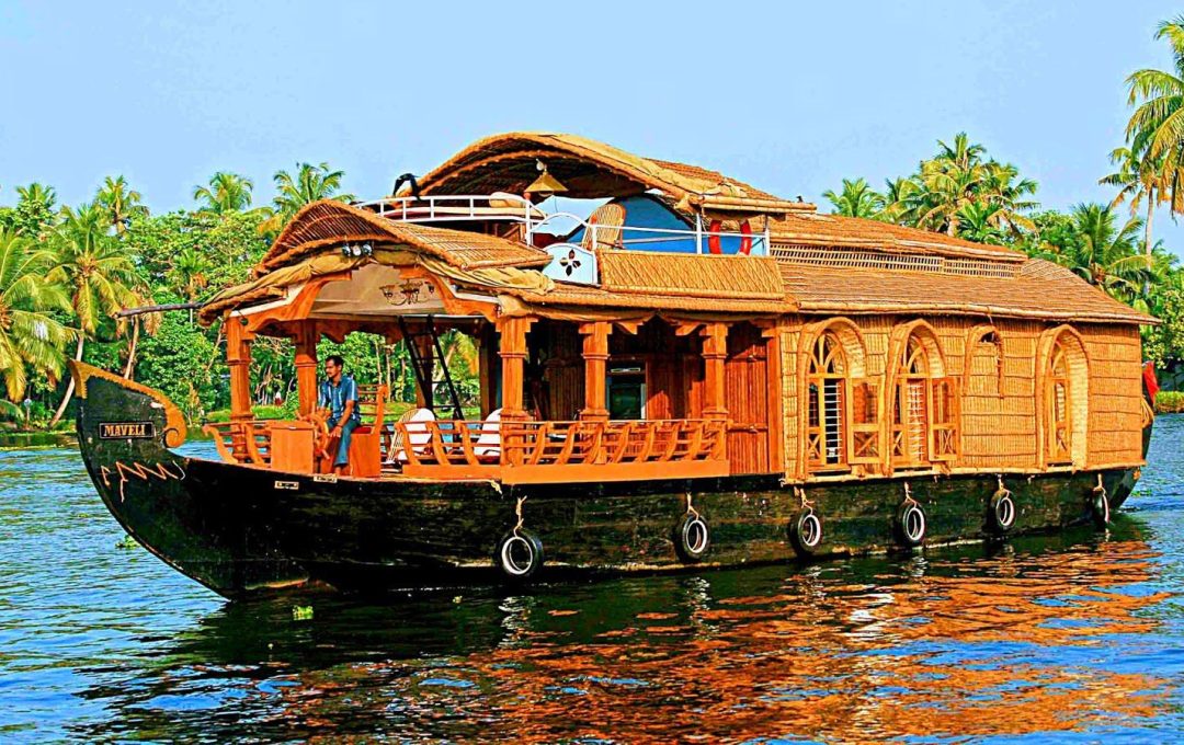 House boat at Kerala